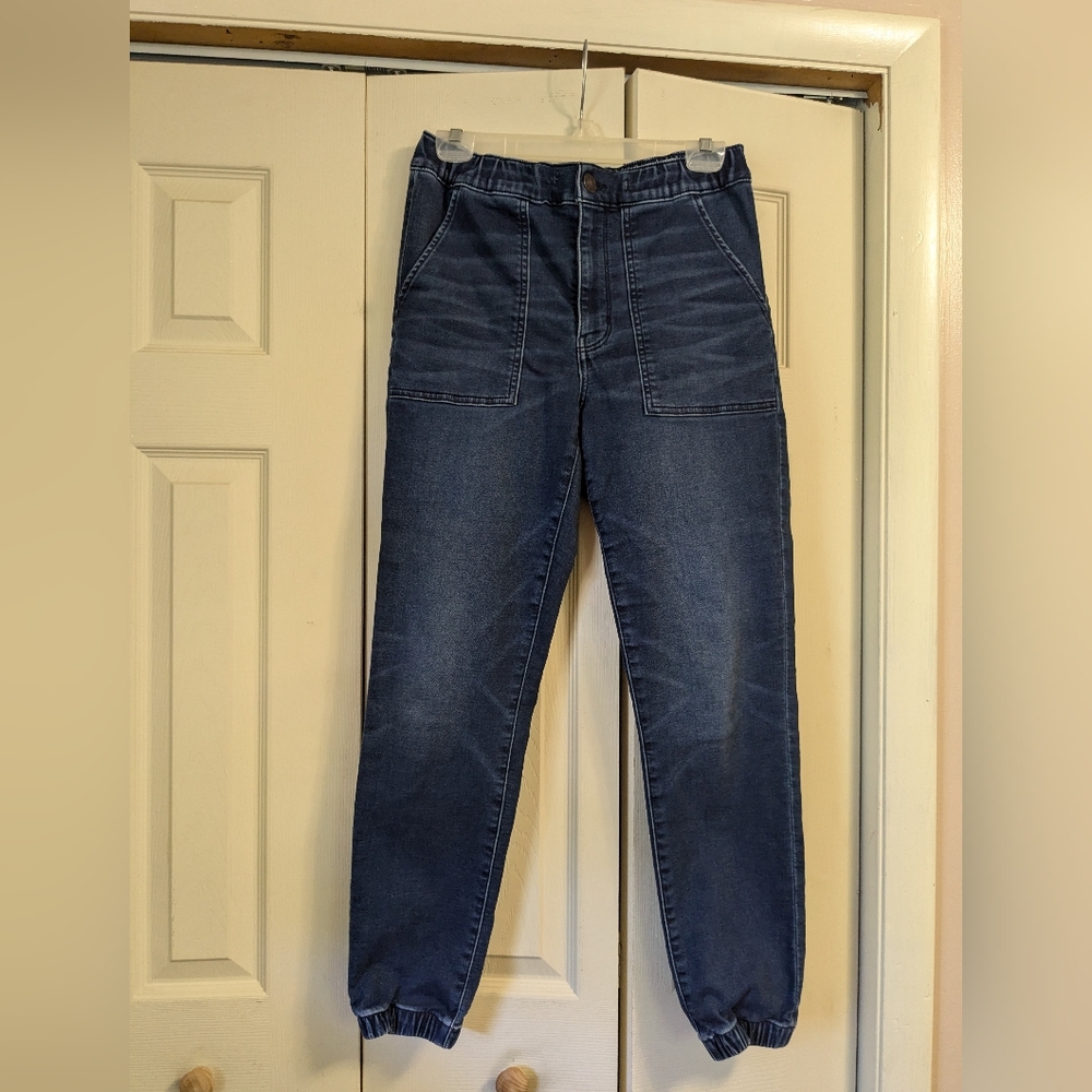 American Eagle Outfitters Blue Denim Jeans. Jogger Style